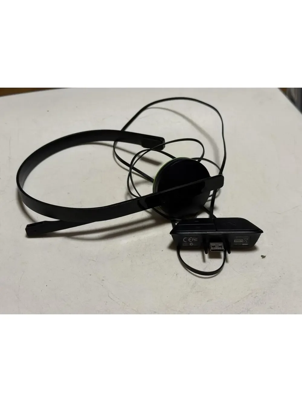 Microsoft Xbox one Headset green and black ( Untested)
